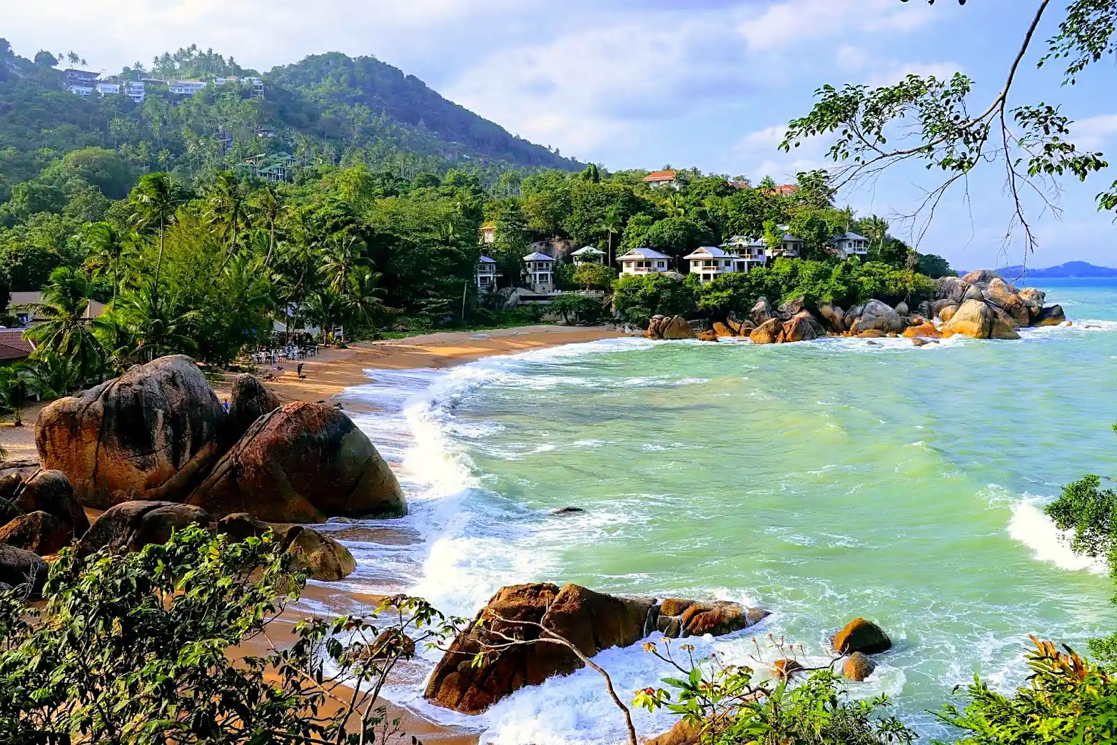 Beach at Koh Samui, a second-base option for a Thailand itinerary