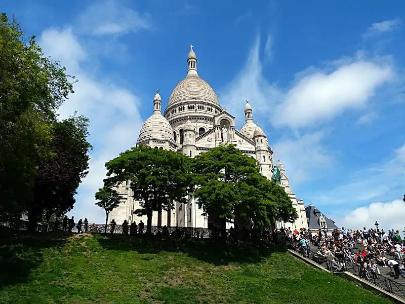 A quiet Montmartre backstreet away from the Sacré-Coeur crowds, one of Paris's local hidden spots