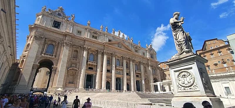 Vatican City skyline in Rome ahead of the September 13 2026 airport strike