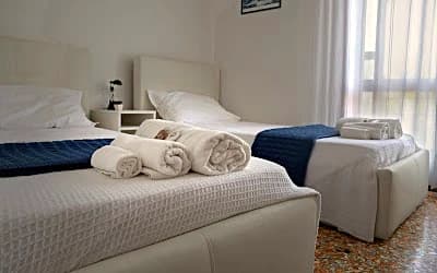 Apartment-style Airbnb stay in Venice, the kind a hotel vs Airbnb decision usually involves