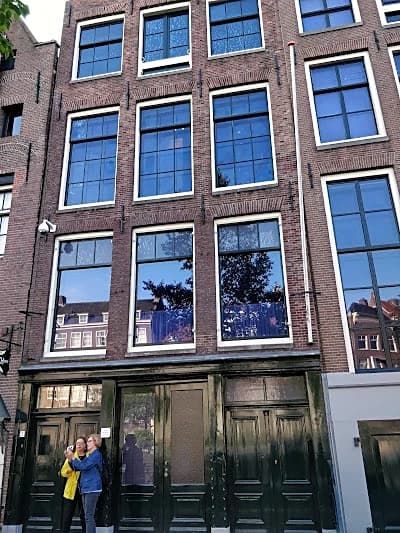 Anne Frank House in central Amsterdam, in one of the neighbourhoods affected by the new rental night cap
