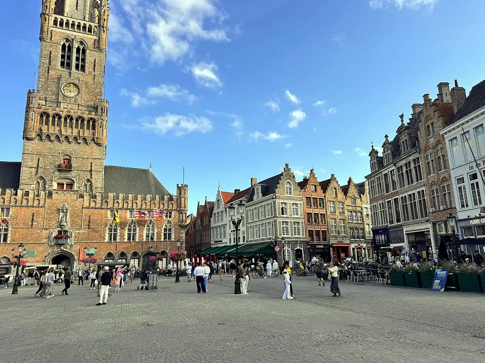 European old town near Brussels, where a drone sighting triggered flight delayed by drone compensation questions