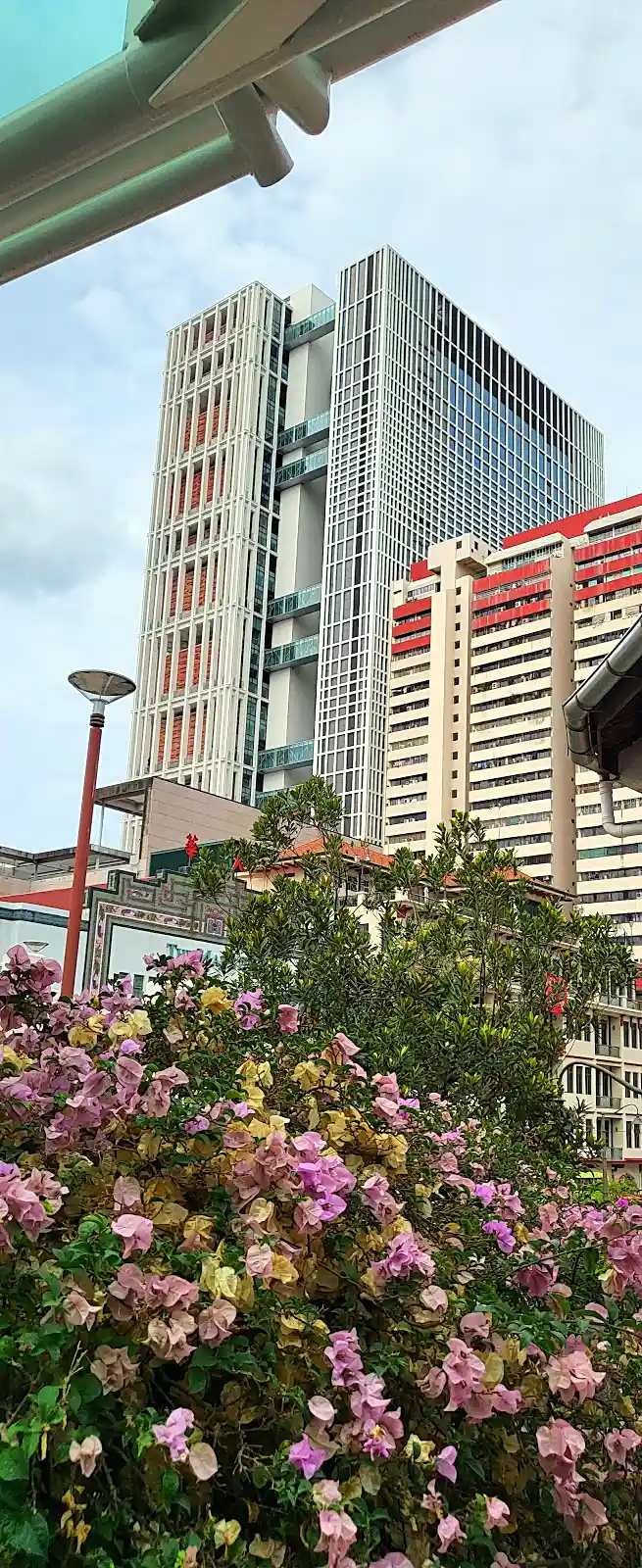 Colourful shophouses in Chinatown Singapore, a key stop on the Singapore trip plan route