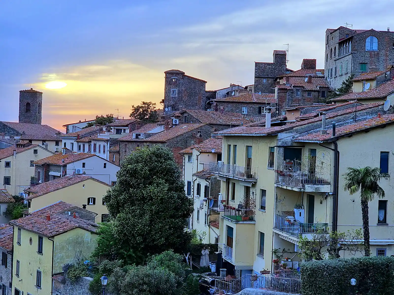 Cortona's hillside piazza, one of the quiet Tuscan day trips locals prefer over Florence itself