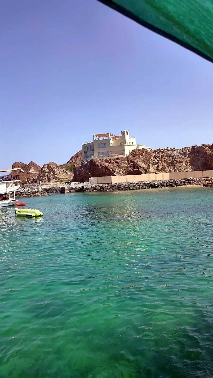 Fujairah coastline on the UAE's east coast, a quieter weekend escape locals prefer over Dubai's beaches
