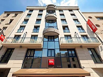 Exterior of a hotel near Gare de Lyon station in Paris