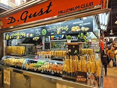 La Boqueria market in Barcelona, near one of the areas affected by 2026 anti-tourist protests