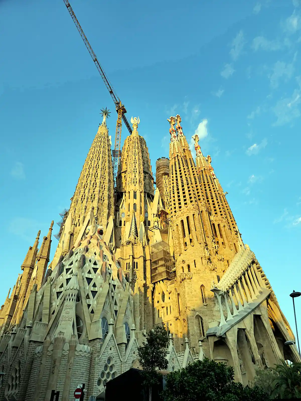La Sagrada Familia in Barcelona, city affected by the El Prat ground handling strike