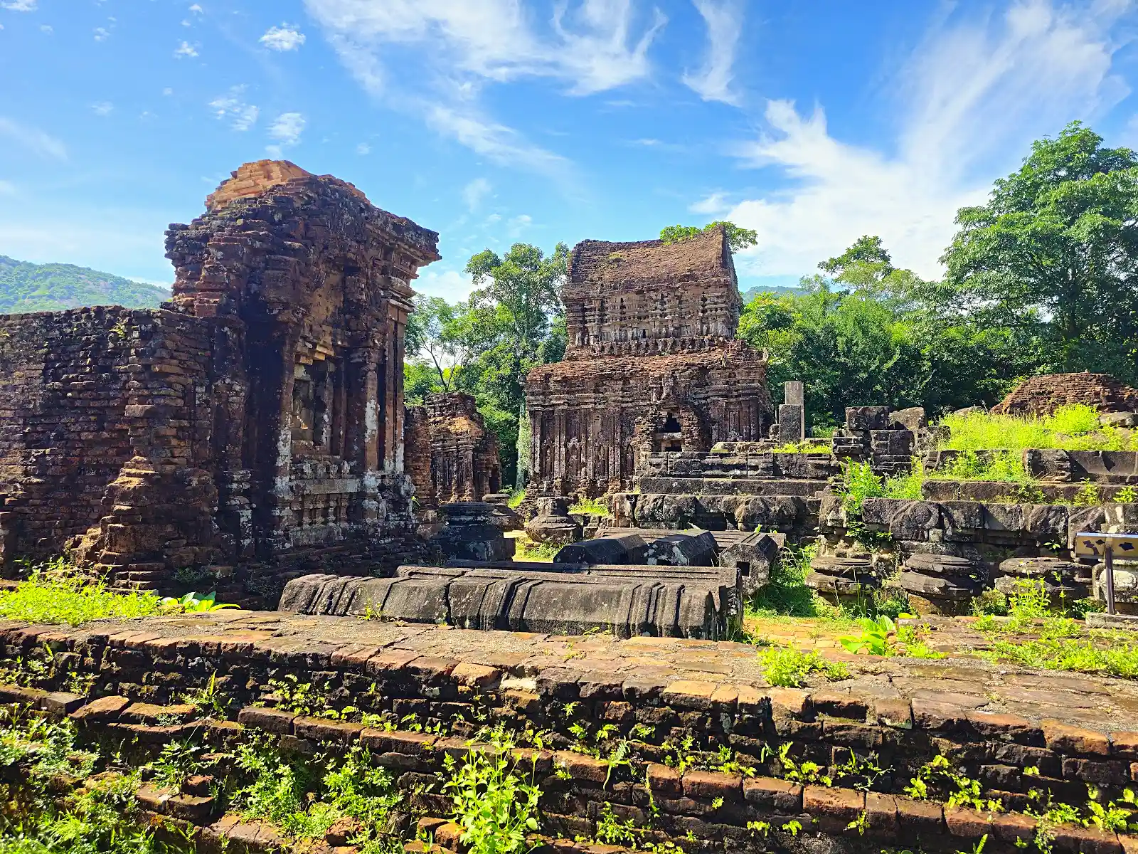 My Son Sanctuary temple ruins in Vietnam, part of ordinary tourist entry under current vietnam health declaration 2026 rules