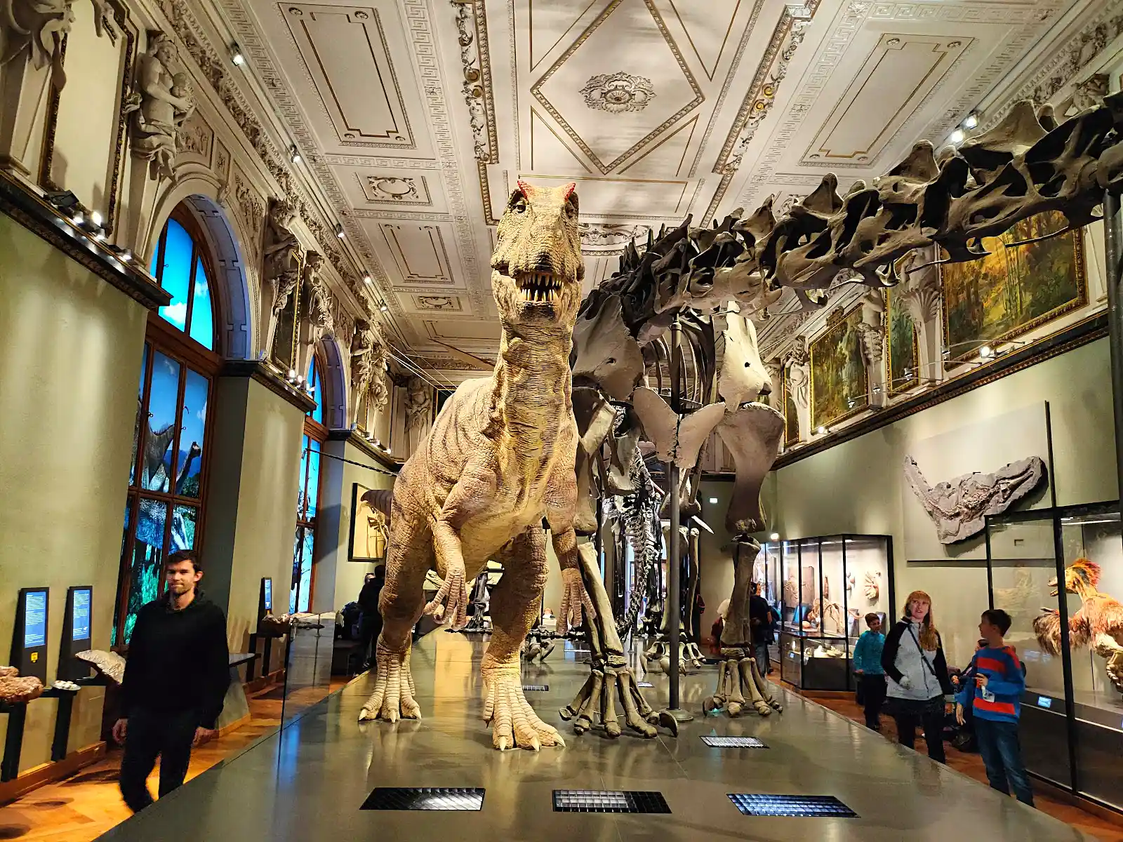 Interior hall of the Natural History Museum in Vienna, a local favourite skipped by most first-time visitors