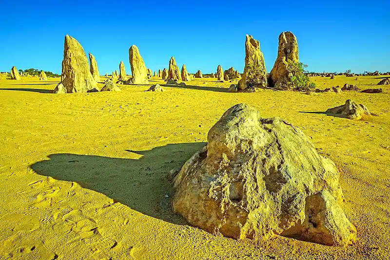 Cracked desert heat landscape under a bright sun, similar conditions that ground flights