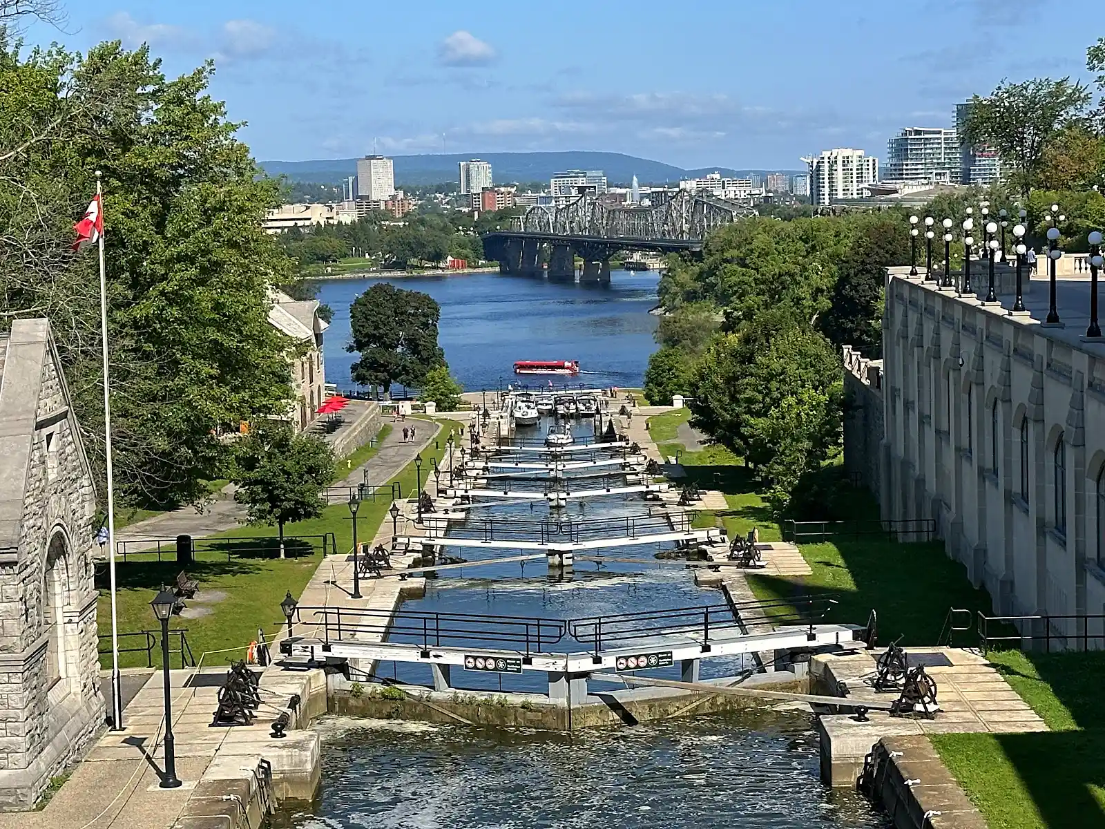 Rideau Canal in Ottawa, one of Canada's offbeat hidden places beyond Toronto