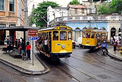 Santa Teresa's tram-lined hillside streets in Rio, the quieter half-day counterpart to Copacabana
