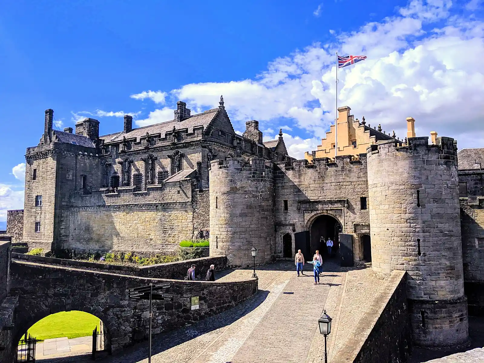 Historic Scottish castle near Edinburgh, the city now charging a 2026 tourist tax