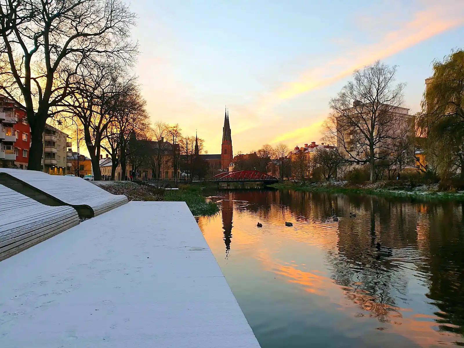 Uppsala's historic university town, a half-day train trip from Stockholm