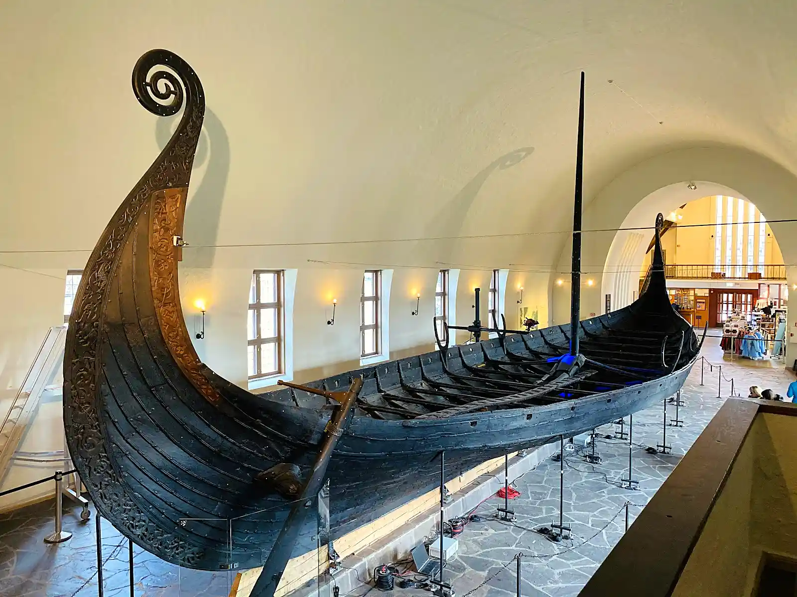 Viking Ship Museum in Oslo, near Gardermoen airport affected by the norway airport strike 2026