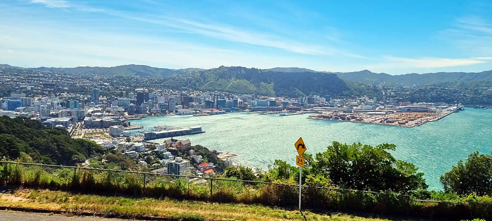 Wellington city waterfront in New Zealand, a local favourite skipped by most tour itineraries